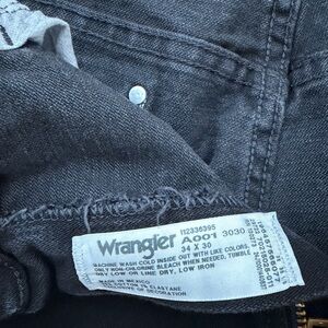 Wrangler Men's Black Jeans